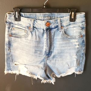 AE Super Stretch Denim Shorts